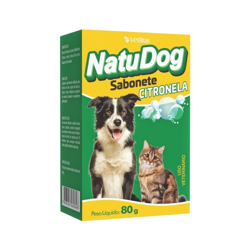 Natu Dog Sabonete Citronela