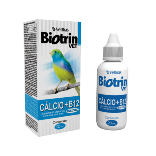 Biotrin Vet Cálcio + B12 Solúvel