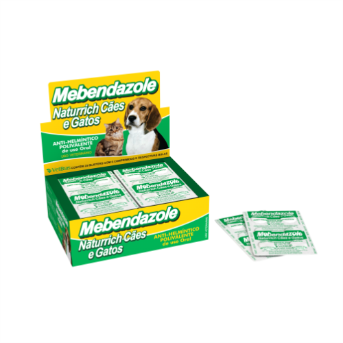 Mebendazole Cães e Gatos